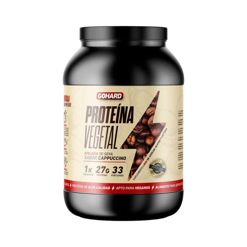GOHARD - PROTEÍNA VEGETAL - 33 SERVICIOS - GOHARD CAPUCCINO