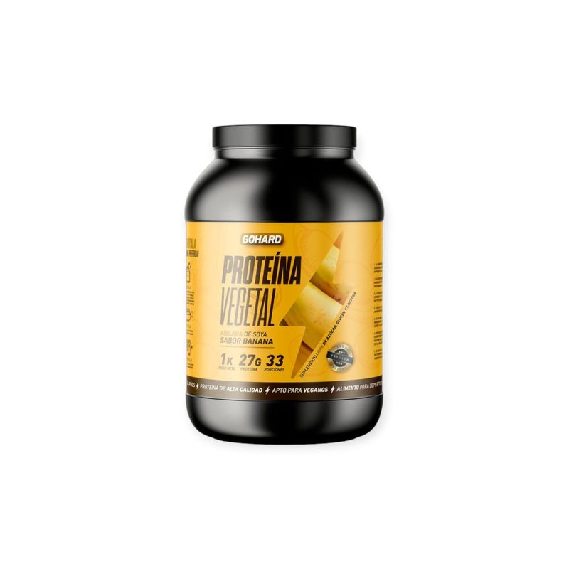 GOHARD - PROTEÍNA VEGETAL - 33 SERVICIOS - GOHARD BANANA