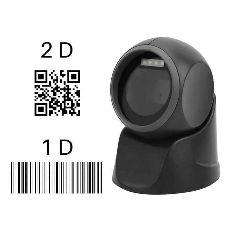 GENERICO - Lector Escaner De Códigos Qr  Barras Omnidireccional 2d1d