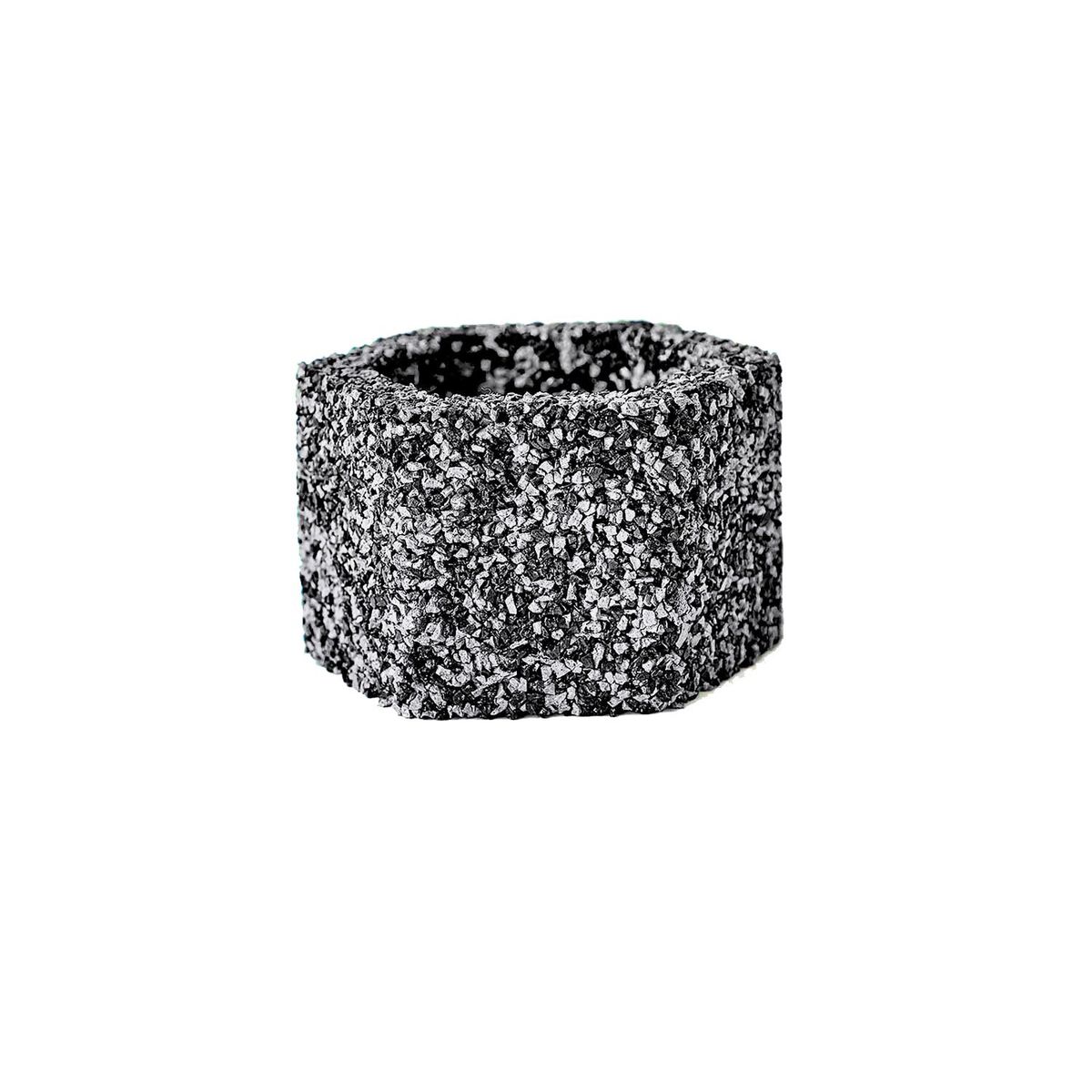 MUKA - Macetero  Panal XS Acero