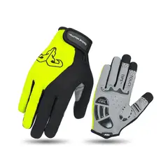 RADICAL MOUNTAIN - Guantes Largo 1800 Negro/Amarillo S