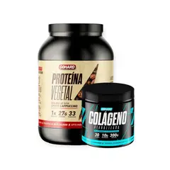 GOHARD - PROTEINA VEGETAL CAPUCCINO PACK COLAGENO HIDROLIZADO