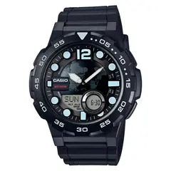 CASIO - Reloj de Hombre AEQ-100W-1AVDF Classic Style - Negro