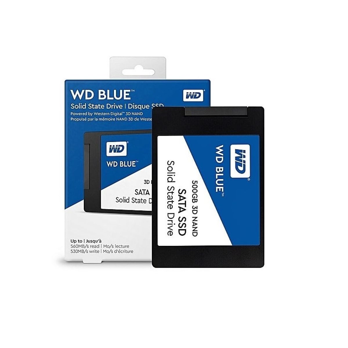 WESTERN DIGITAL - Disco de Estado Solido Western Digital 500GB Blue SSD