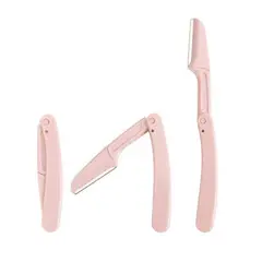 GENERICO - Pack De 3 Navaja De Afeitar Plegables Para Cejas