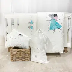 TUYO PRINT - Set Cuna Pack and Play Ratona -