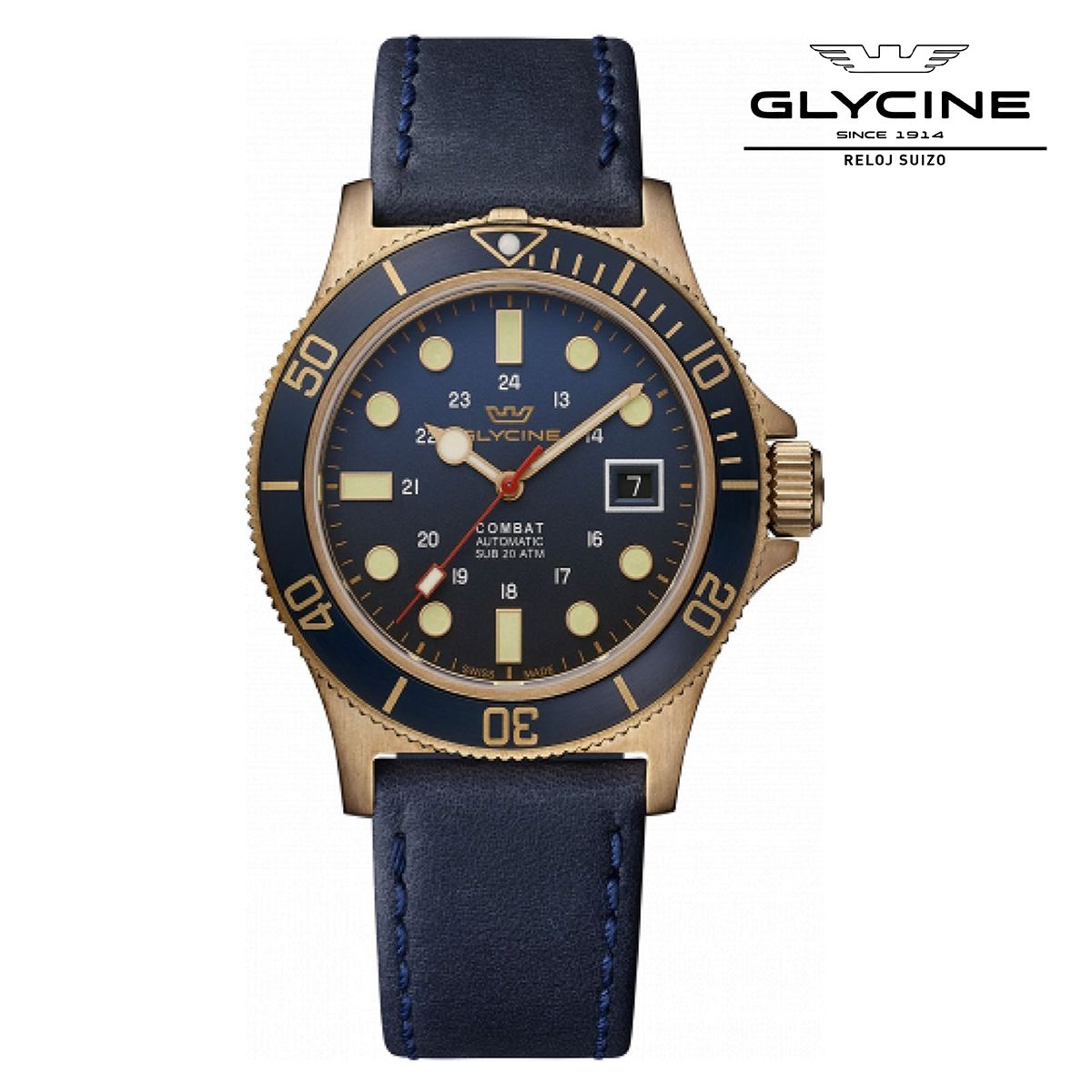 GLYCINE - Reloj Hombre Glycine Airpilot Gl0374 Suizo Automatico