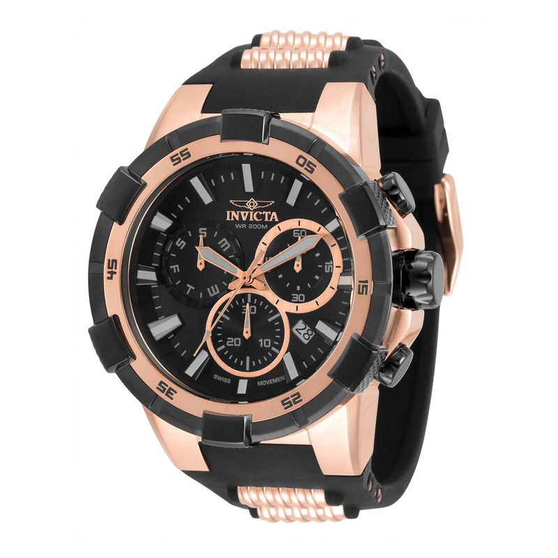 INVICTA - Reloj Invicta Hombre Aviator 33941 Acero Inoxidable Dorado