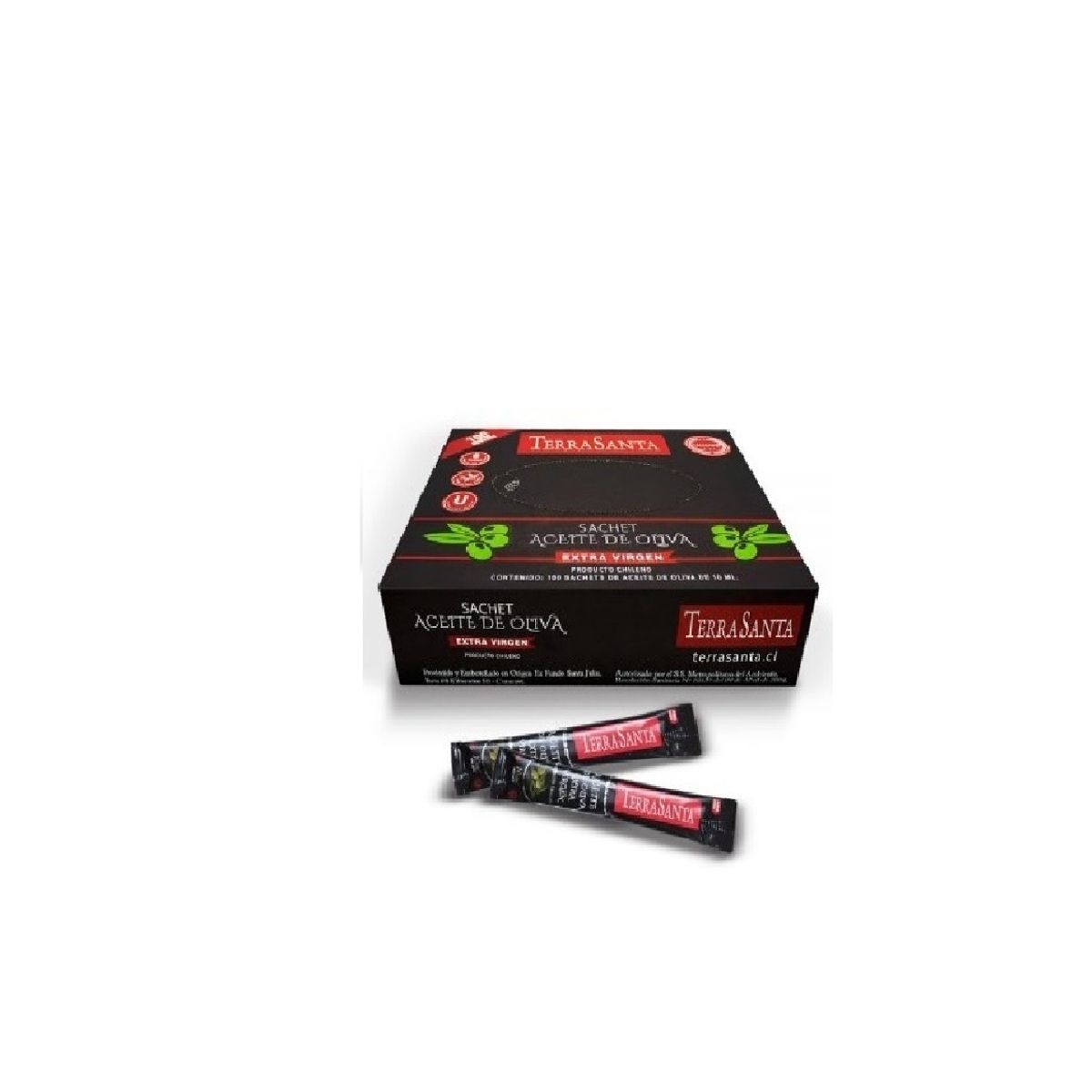 TERRASANTA - ACEITE OLIVA TERRASANTA EXTRA VIRGEN SACHET 100 UNIDADES