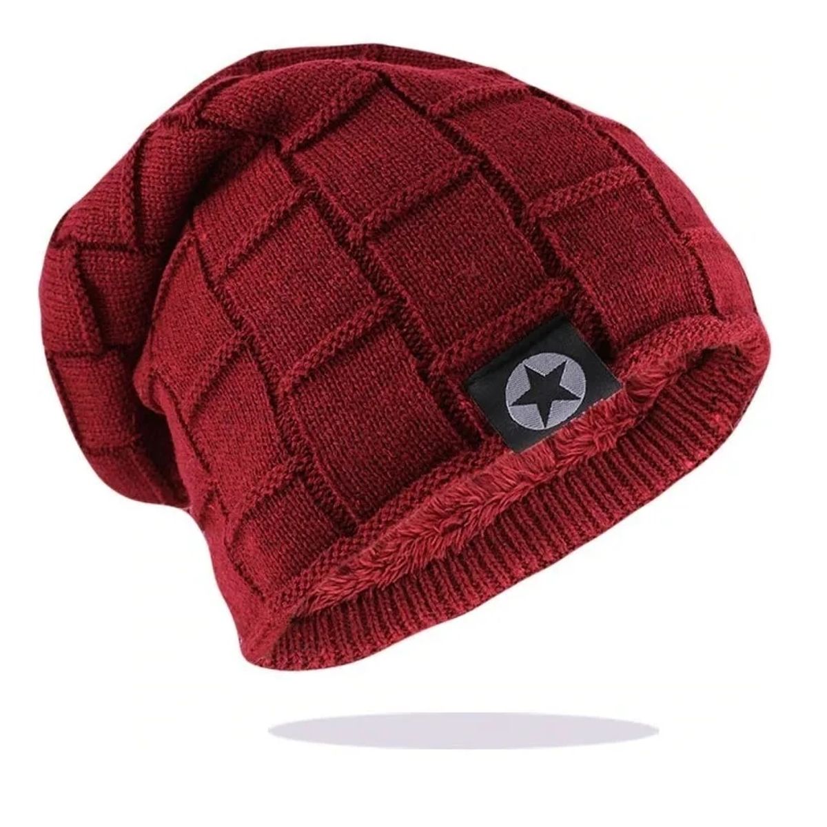 ROYAL - Gorro Invierno Hombre De Lana Con Forro Interno Moda Royal