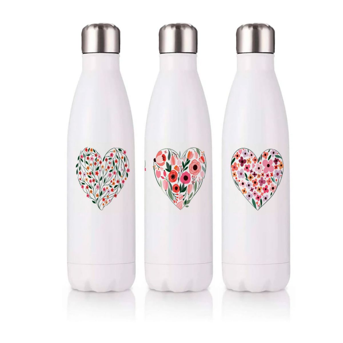 GENERICO - Botella térmica Bowling Anhiz 600ml Corazones