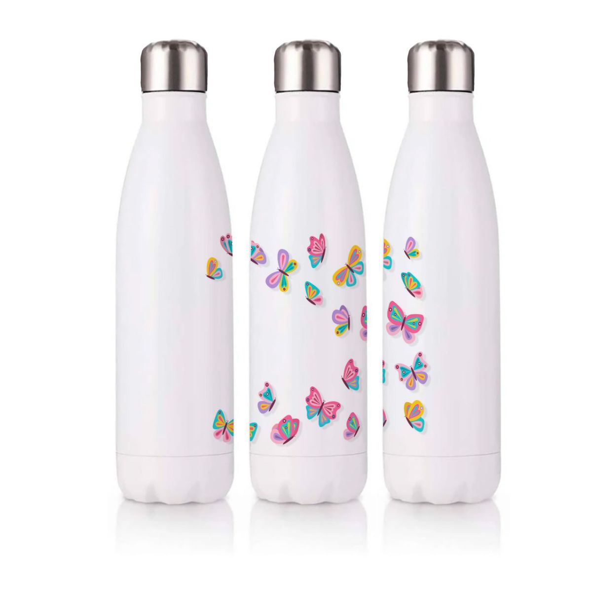 GENERICO - Botella térmica Bowling Anhiz 600ml Mariposas