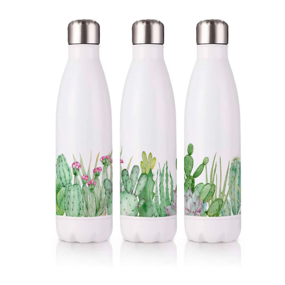 GENERICO - Botella térmica Bowling Anhiz 600ml Cactus