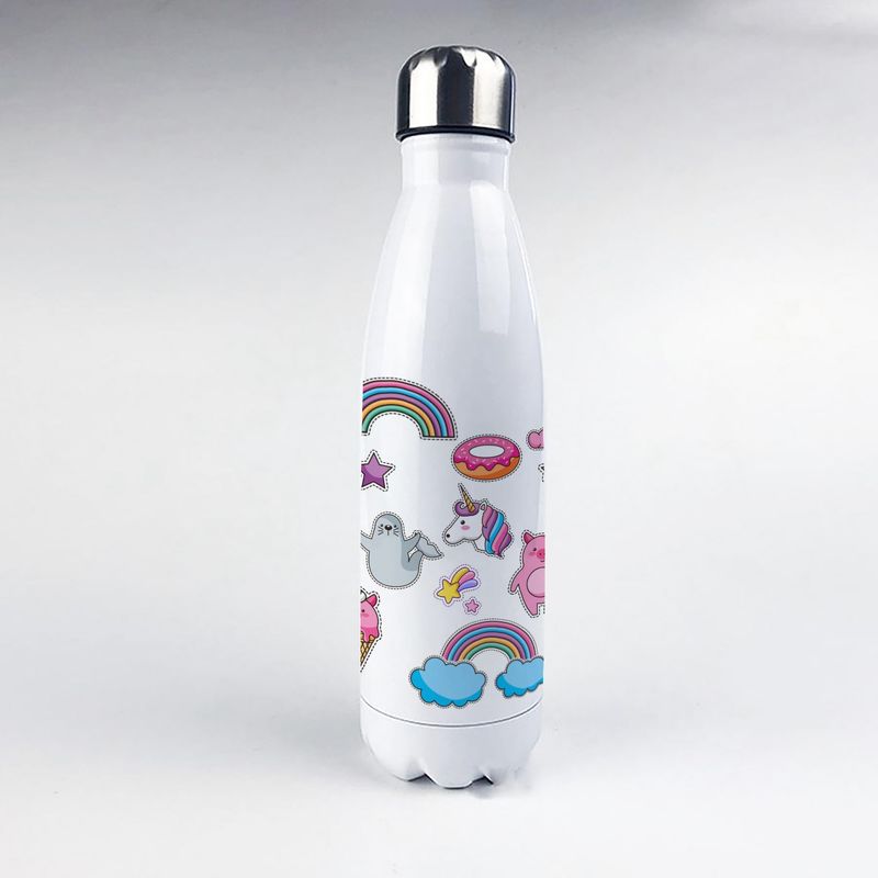 GENERICO - Botella térmica Bowling Anhiz 600ml Unicornios