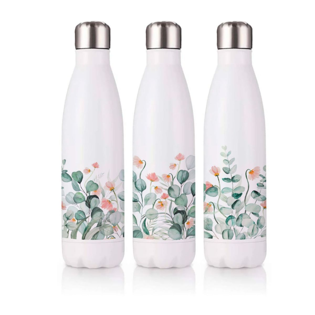 GENERICO - Botella térmica Bowling Anhiz 600ml Flores