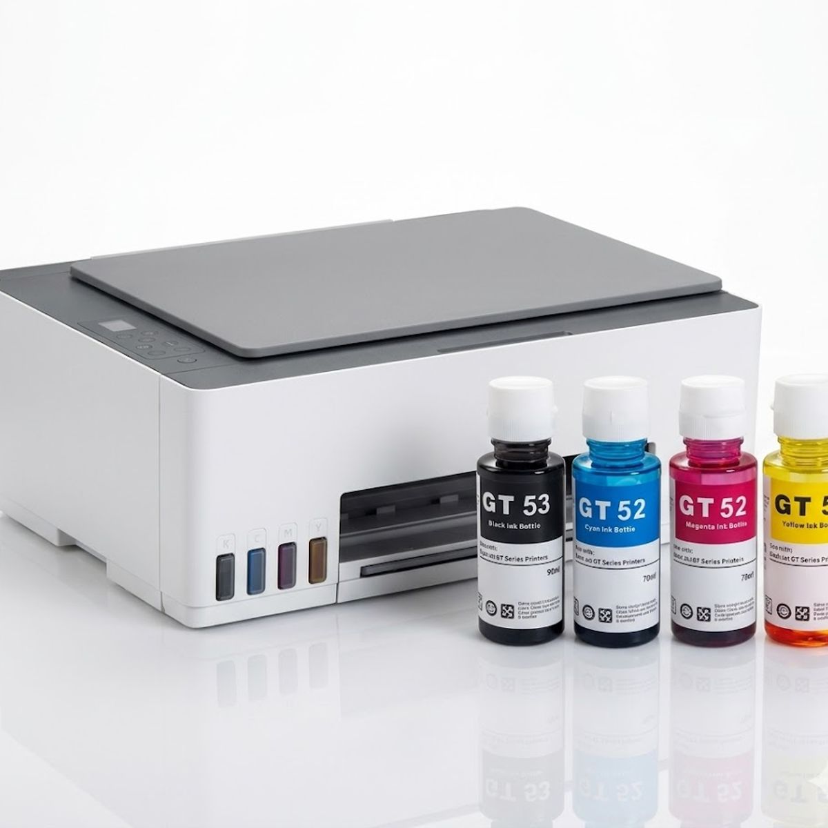 PREMIUM - Tinta GT52/53 Pack 4 Colores Compatible con GT5820 INK-TANK 315/415