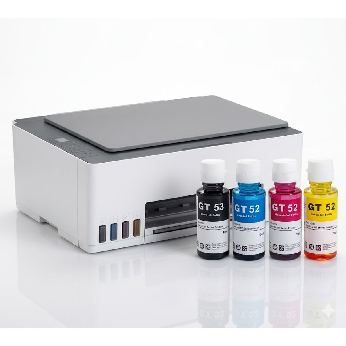PREMIUM - Tinta GT52/53 Pack 4 Colores Compatible con GT5820 INK-TANK 315/415