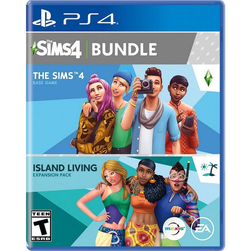 ELECTRONIC ARTS - THE SIMS 4 PLUS ISLAND LIVING BUNDLE PS4