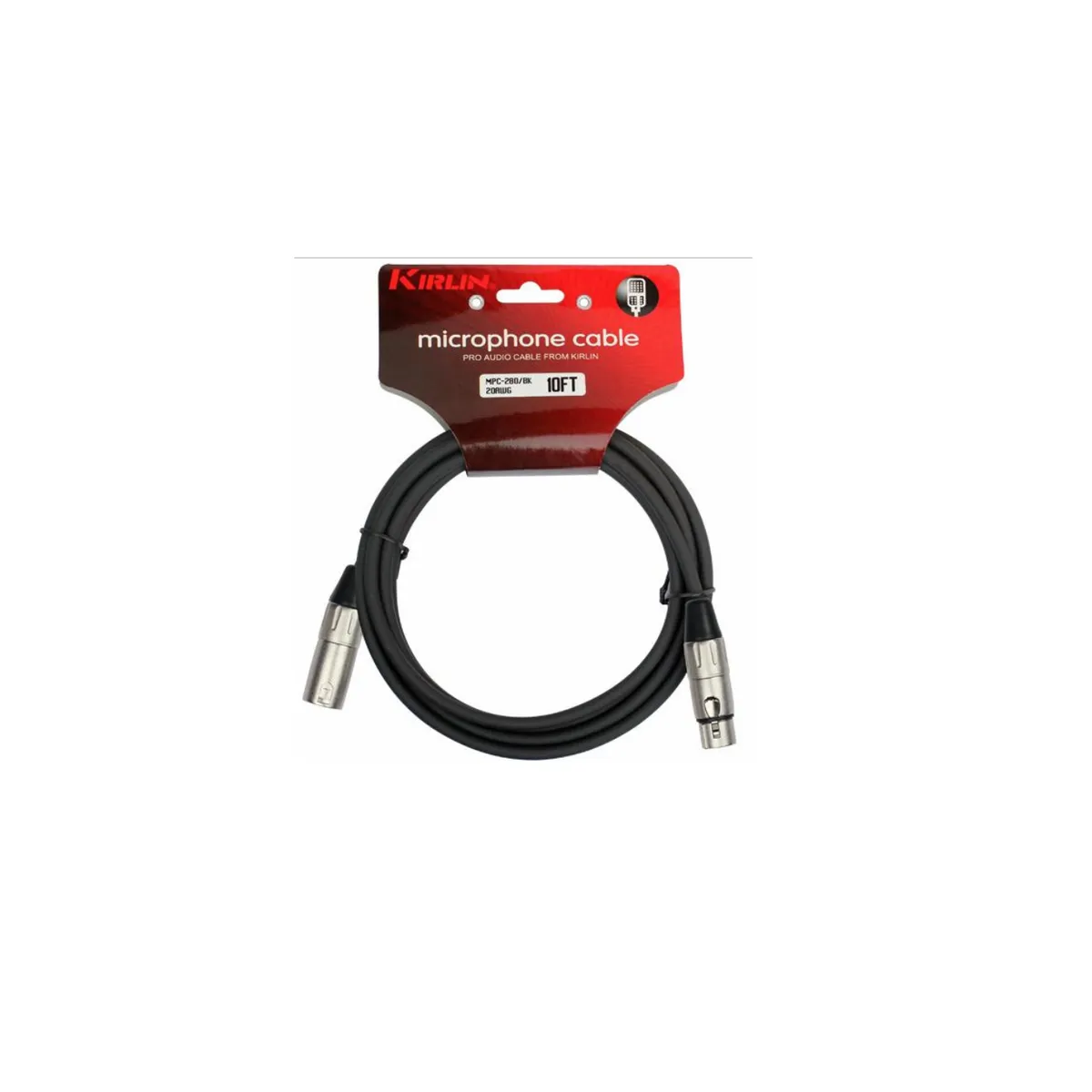 KIRLIN - Cable Micrófono Kirlin Serie C Xlr 30M Mpc-280-30