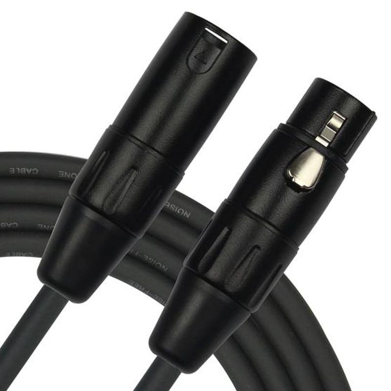 KIRLIN - Cable Micrófono Negro Kirlin 3Mts Mpc-470Pb-3