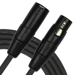 KIRLIN - Cable Micrófono Negro 3Mts Mpc-470Pb-3