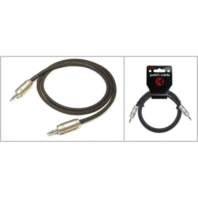 KIRLIN - Cable Miniplug-Miniplug 1M Ap-468Pr-1 KIRLIN