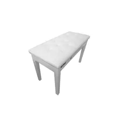 APEXTONE - White Silla Para Piano Ap-5101
