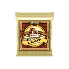 ERNIE BALL - Set de Cuerdas para Guitarra Acústica Earthwood Bronce 11–52