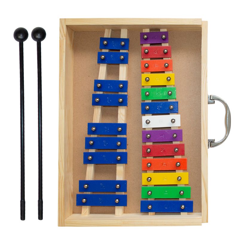 ALLEGRO - Metalófono Cromático 22 Tonos Color All22Sc