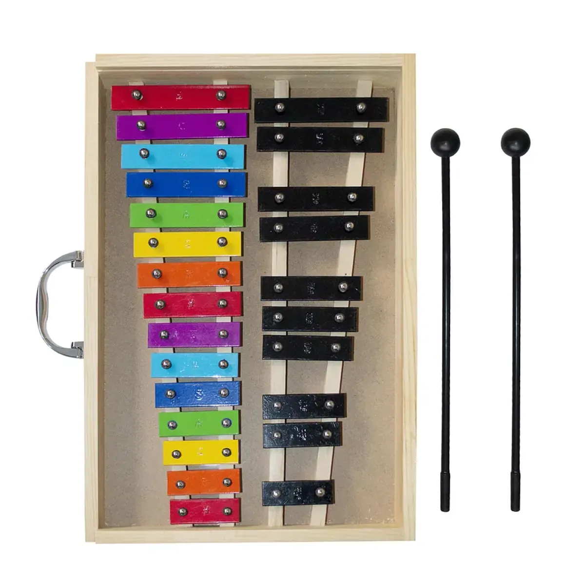 ALLEGRO - Metalófono Cromático 25 Tonos Color All25Sc