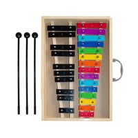 Metalófono Cromático 25 Tonos Color All25Sc