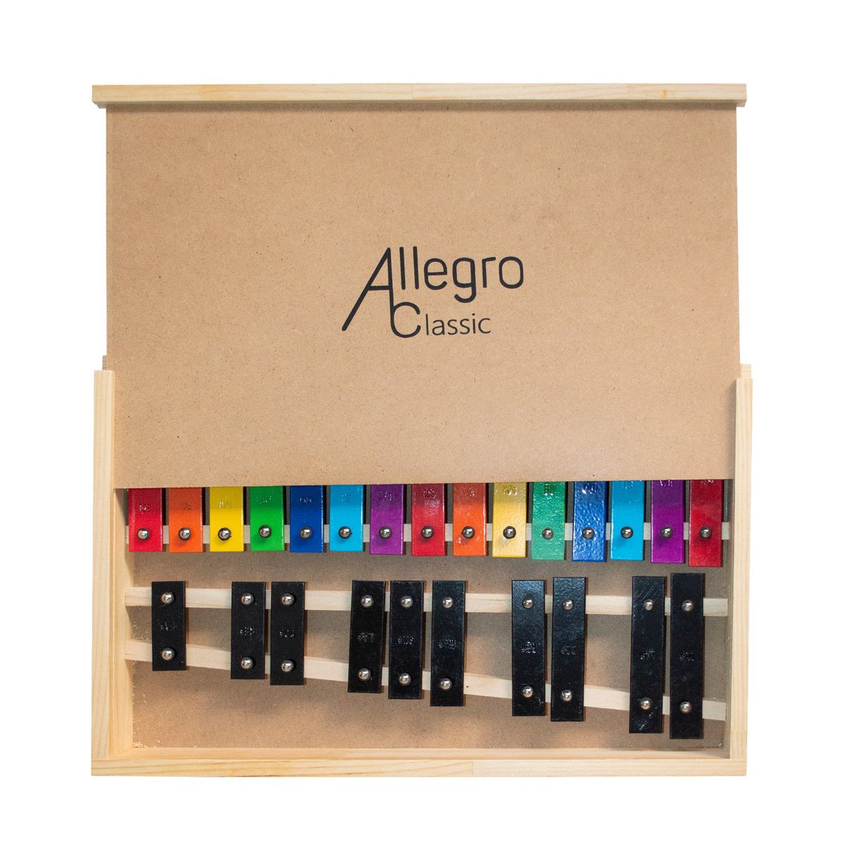 ALLEGRO - Metalófono Cromático 25 Tonos Color All25Sc