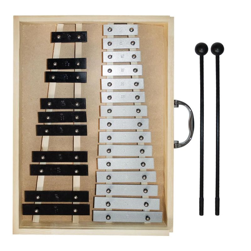 ALLEGRO - Metalófono Cromático De 25 Aluminio All25Ag