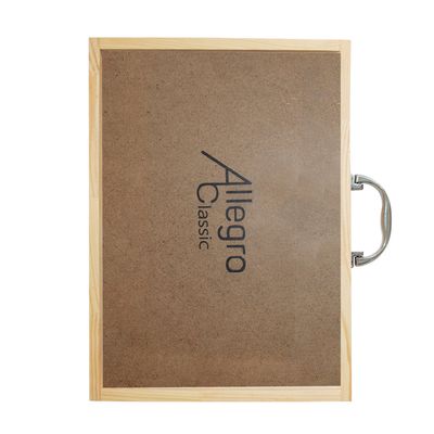 Imagen 2 del producto Metalófono Cromático de 25 Aluminio Caja madera All25Ag