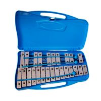 Metalófono Cromático 25 Tonos Azul All25W +Baqueta Adicional