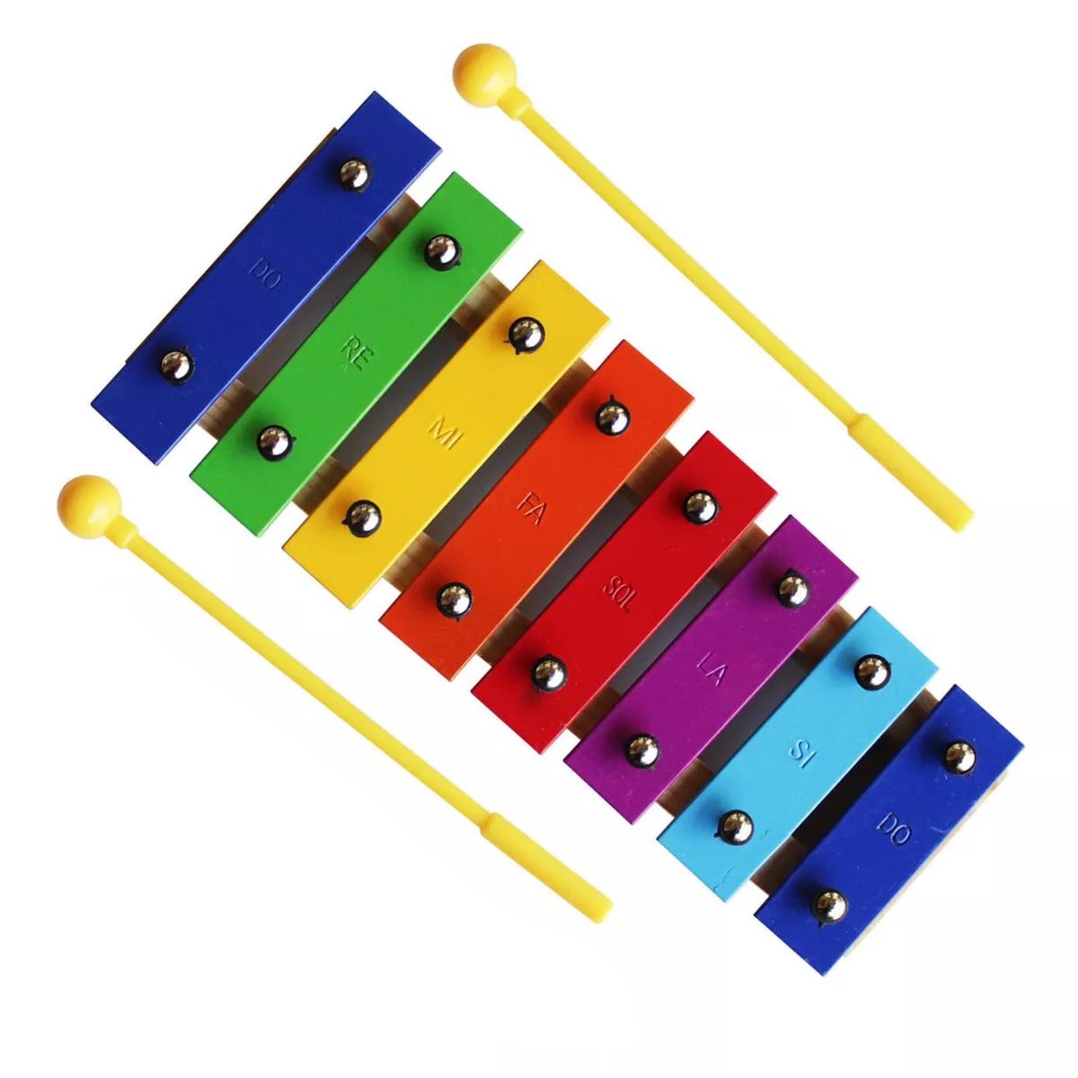 ALLEGRO - Metalófono Diatónico 8 Tonos Steel Color Call8