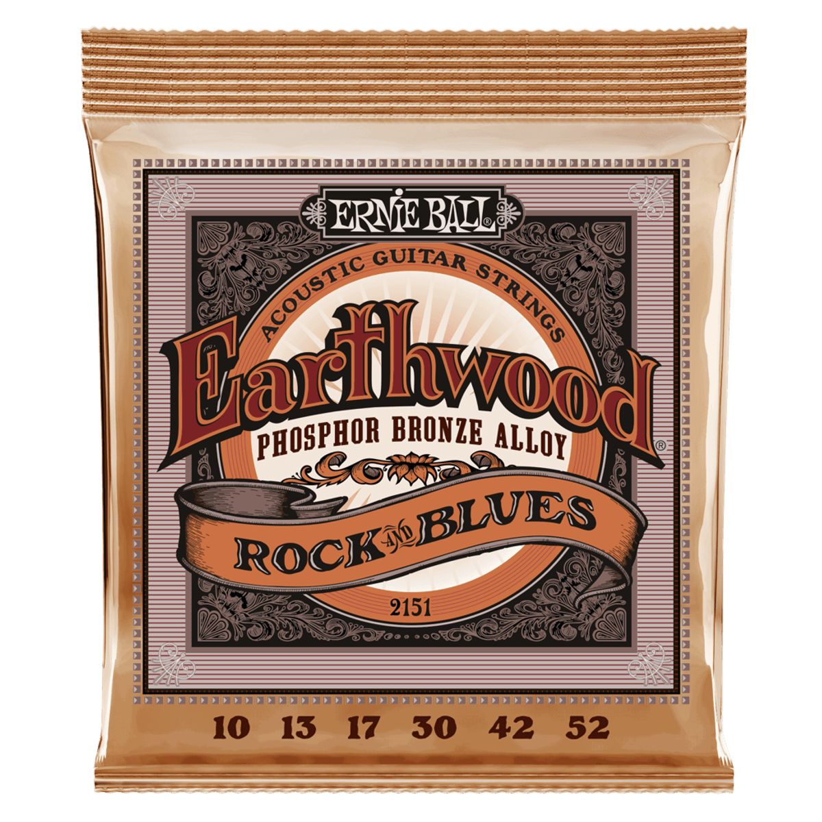 ERNIE BALL - Set de cuerdas Ernie Ball Earthwood Bronze 10–52