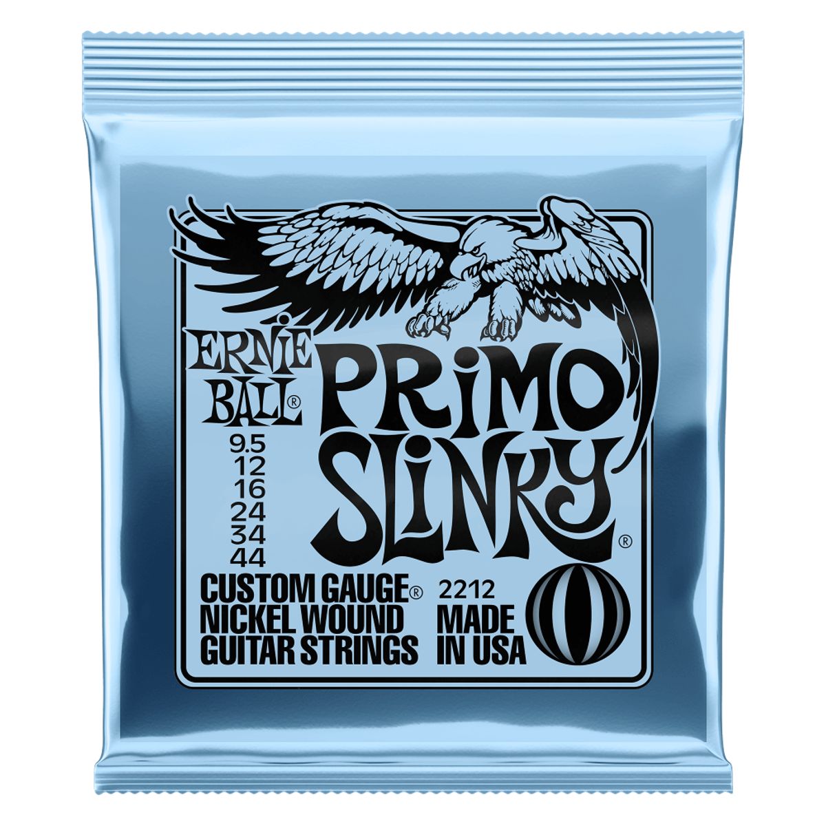 ERNIE BALL - Set de cuerdas Ernie Ball Primo Slinky 9.5 – 44