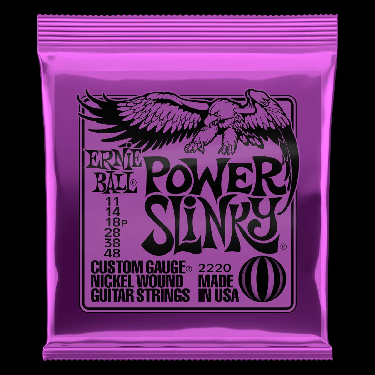 ERNIE BALL - Set de cuerdas Ernie Ball Power Slinky 11 – 48