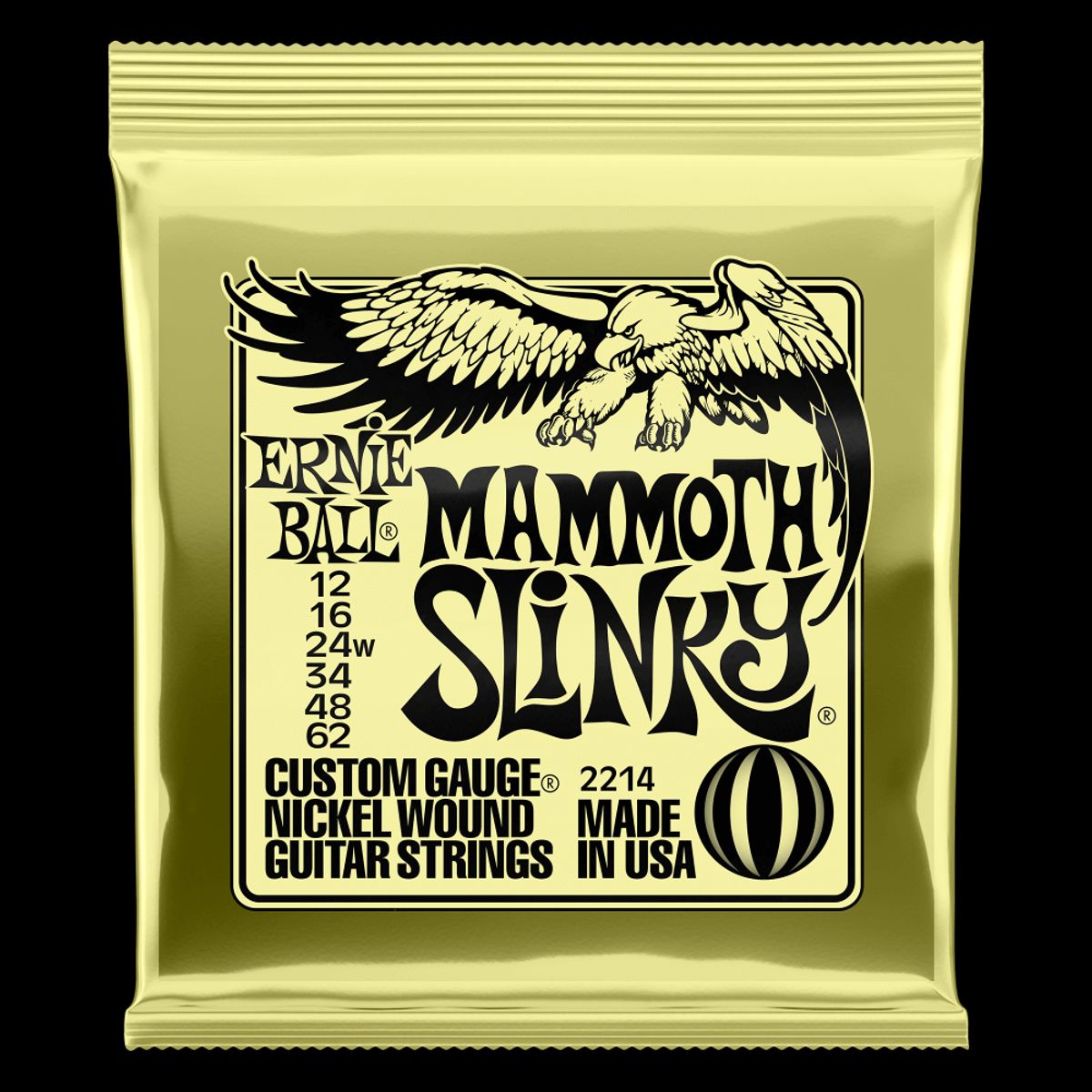 ERNIE BALL - Set de cuerdas Ernie Ball Mammoth Slinky 12 – 62