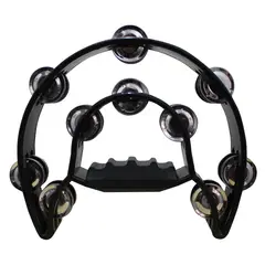 ALLEGRO - Pandero Medialuna Negro All1B