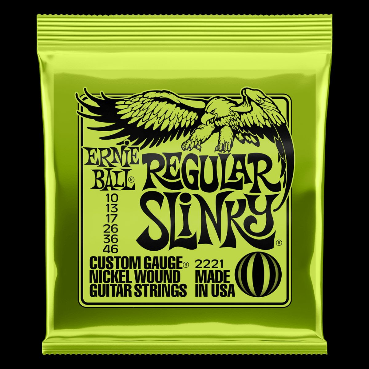 ERNIE BALL - Set de cuerdas Ernie Ball Regular Slinky 10 – 46