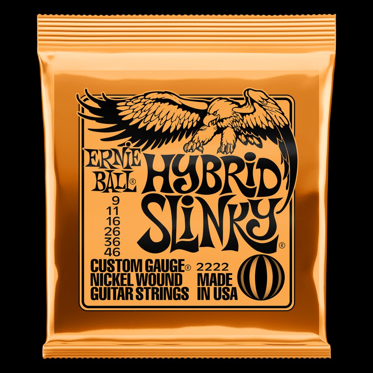 ERNIE BALL - Set de cuerdas Ernie Ball Hybrid Slinky 9 – 46