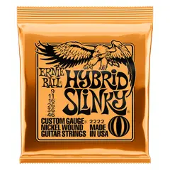 ERNIE BALL - Set de cuerdas Hybrid Slinky 9 – 46