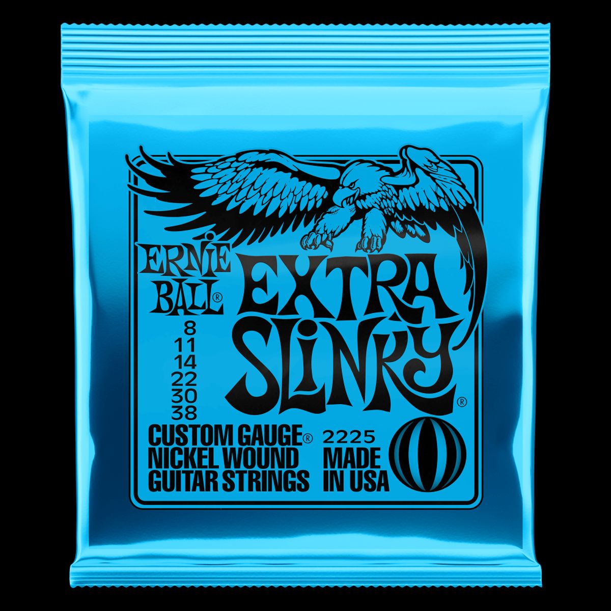 ERNIE BALL - Set de cuerdas Ernie Ball Extra Slinky 8 – 38