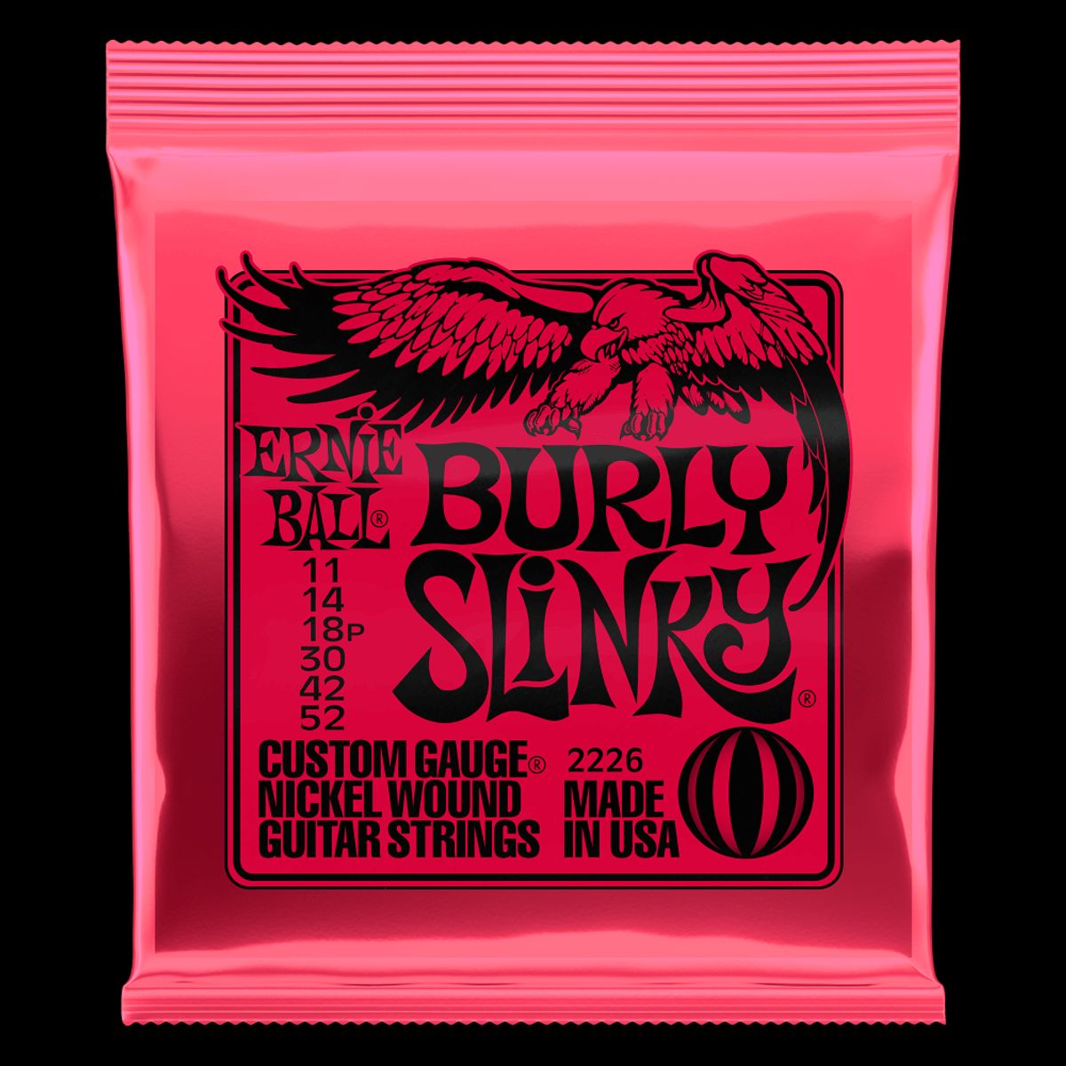 ERNIE BALL - Set de cuerdas Ernie Ball Burly Slinky 11 – 52