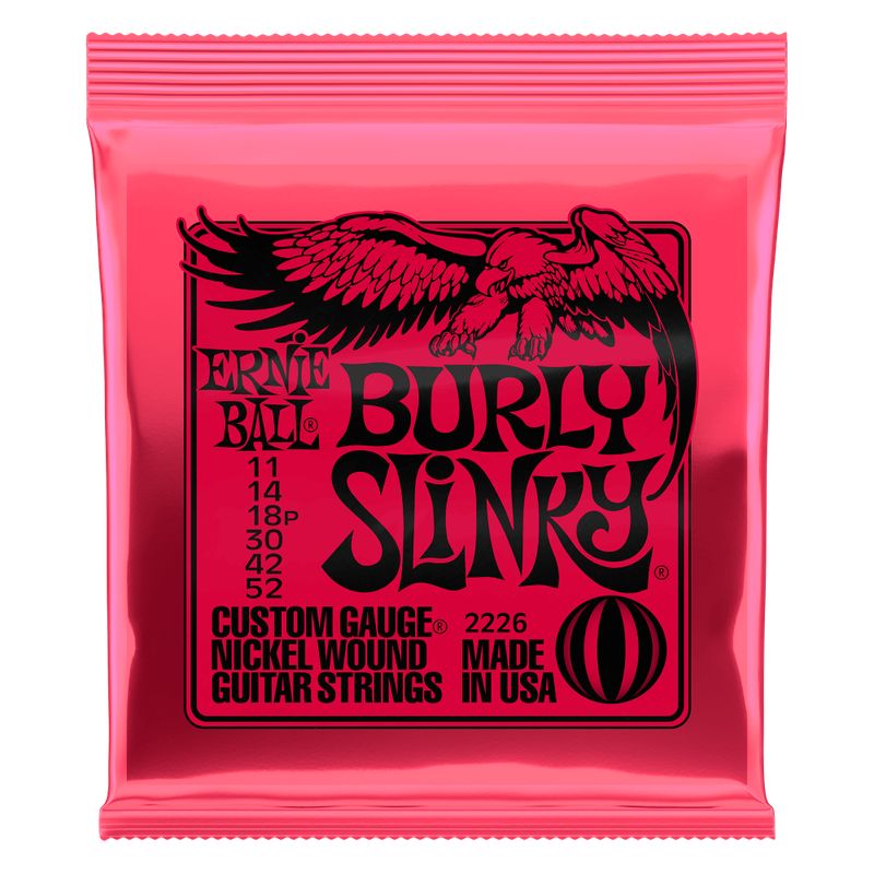 ERNIE BALL - Set de cuerdas Ernie Ball Burly Slinky 11 – 52