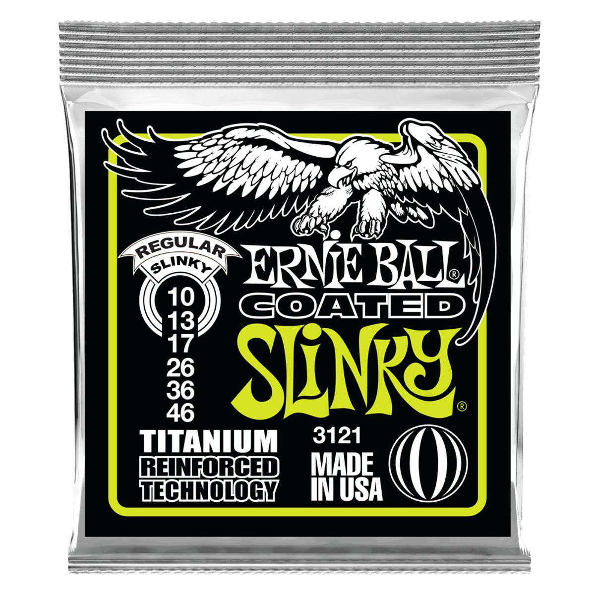 ERNIE BALL - Set de cuerdas Ernie Ball Slinky Titanium 10 - 46