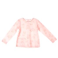 Polera Manga Larga Bebé Niña Rosado