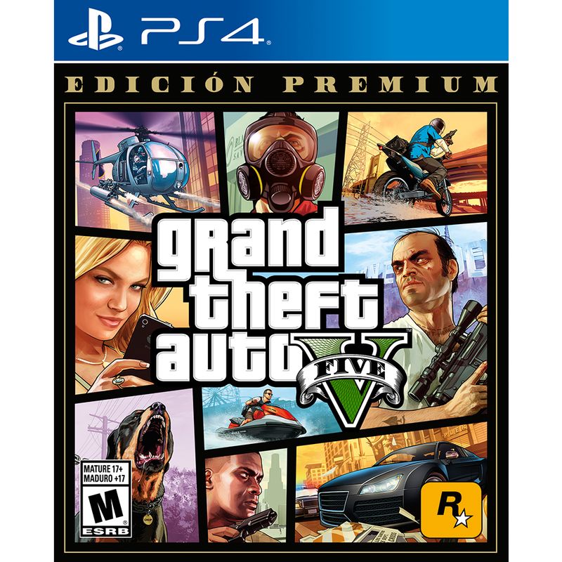TAKE TWO INTERACTIVE - GTA V PREMIUM EDITION PS4